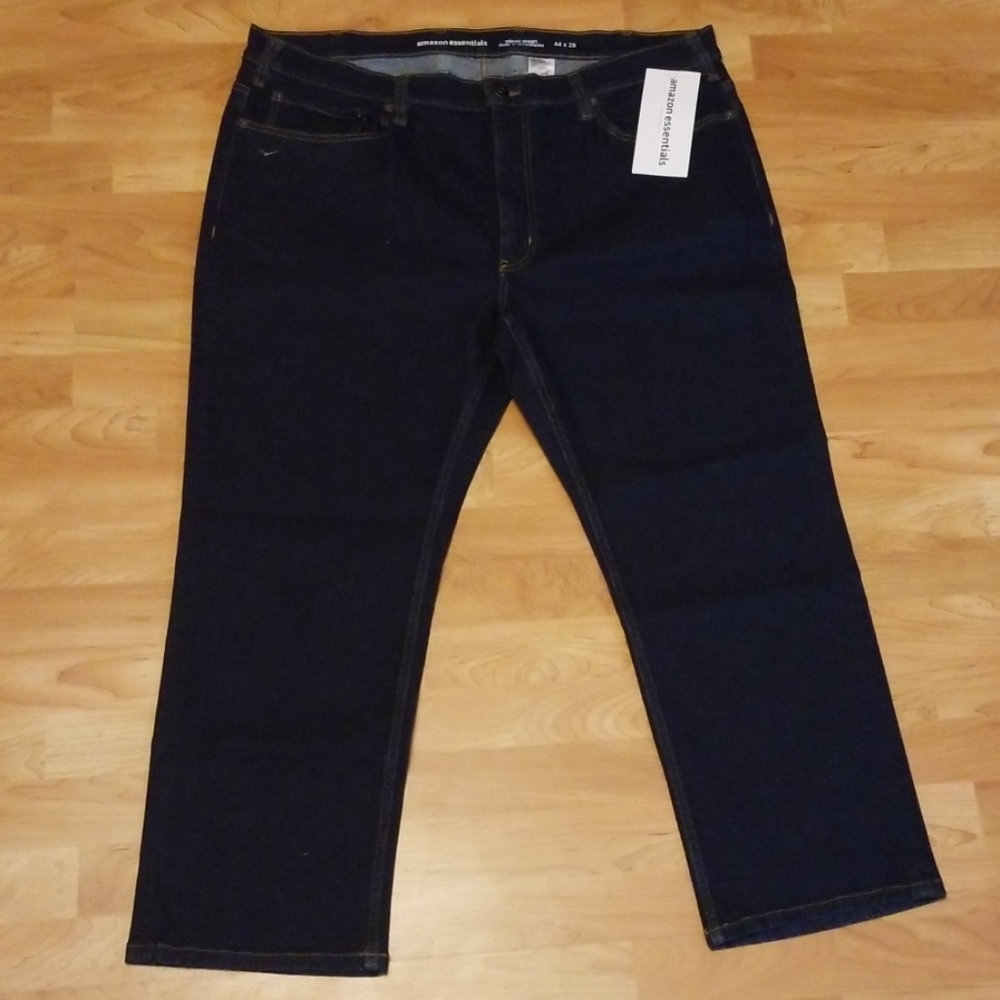 Essential Men' Big&Tall Relaxed Straight-Fit JEAN